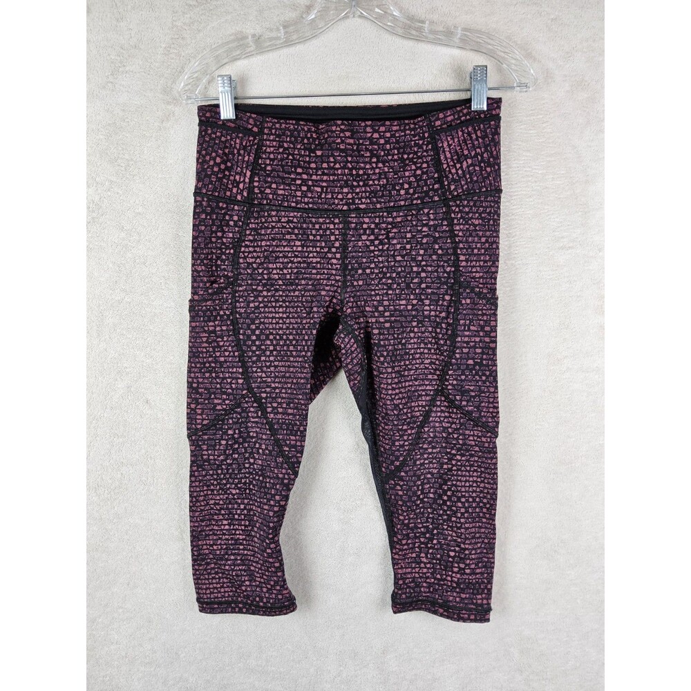 Lululemon Women’s Cropped Pocket Athletic Leggings Size 8